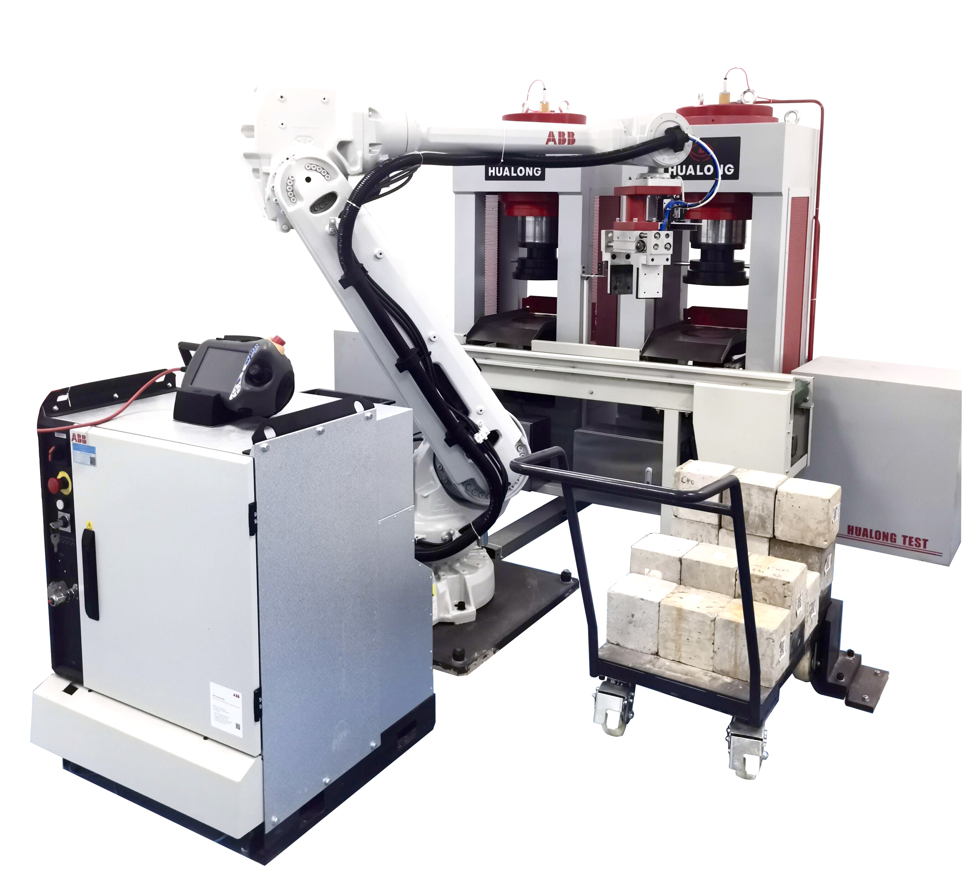 智能全自動(dòng)壓力試驗(yàn)機(jī)(一拖二)-WHY-G系列